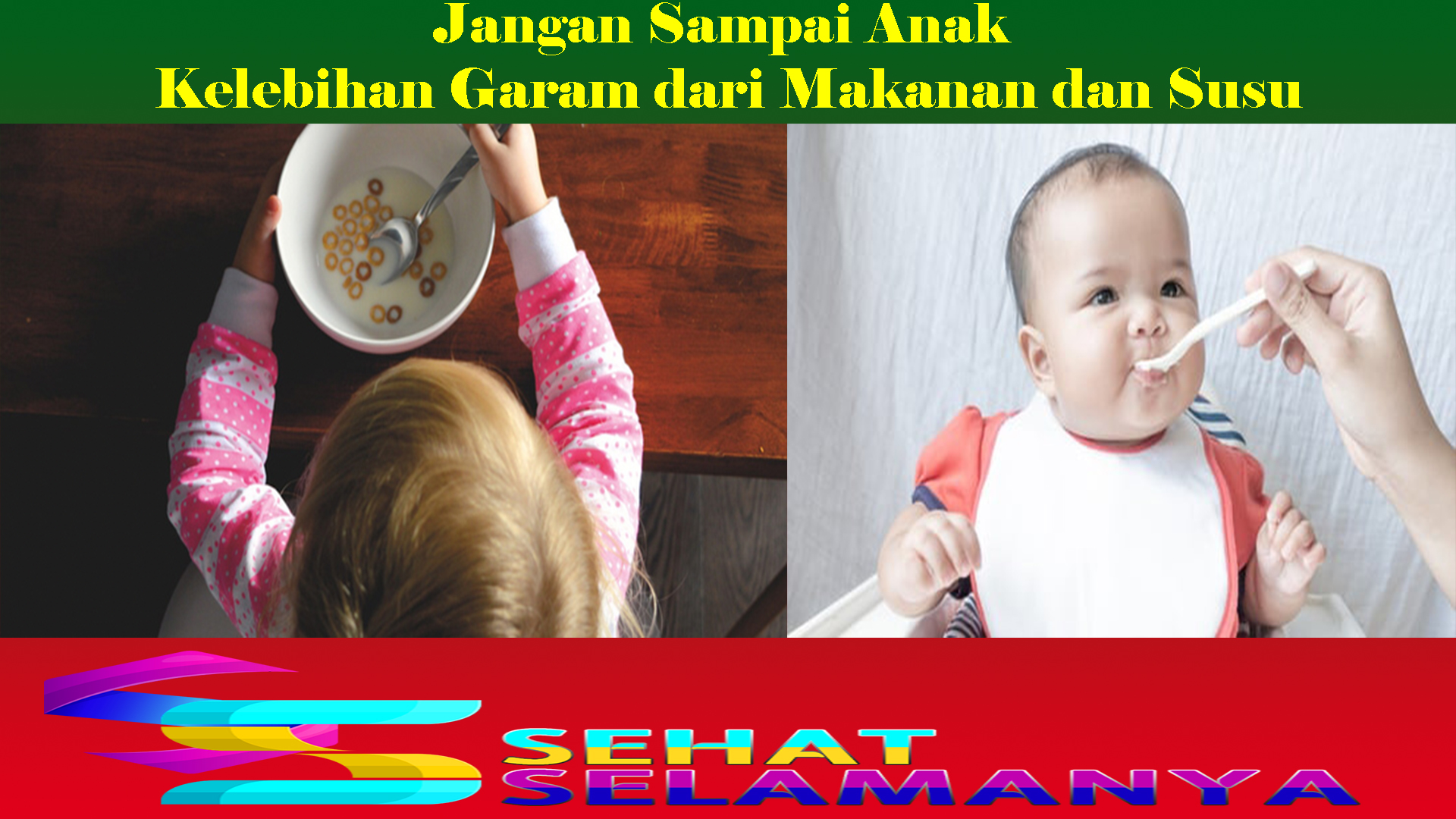 Jangan Sampai Anak Kelebihan Garam dari Makanan dan Susu
