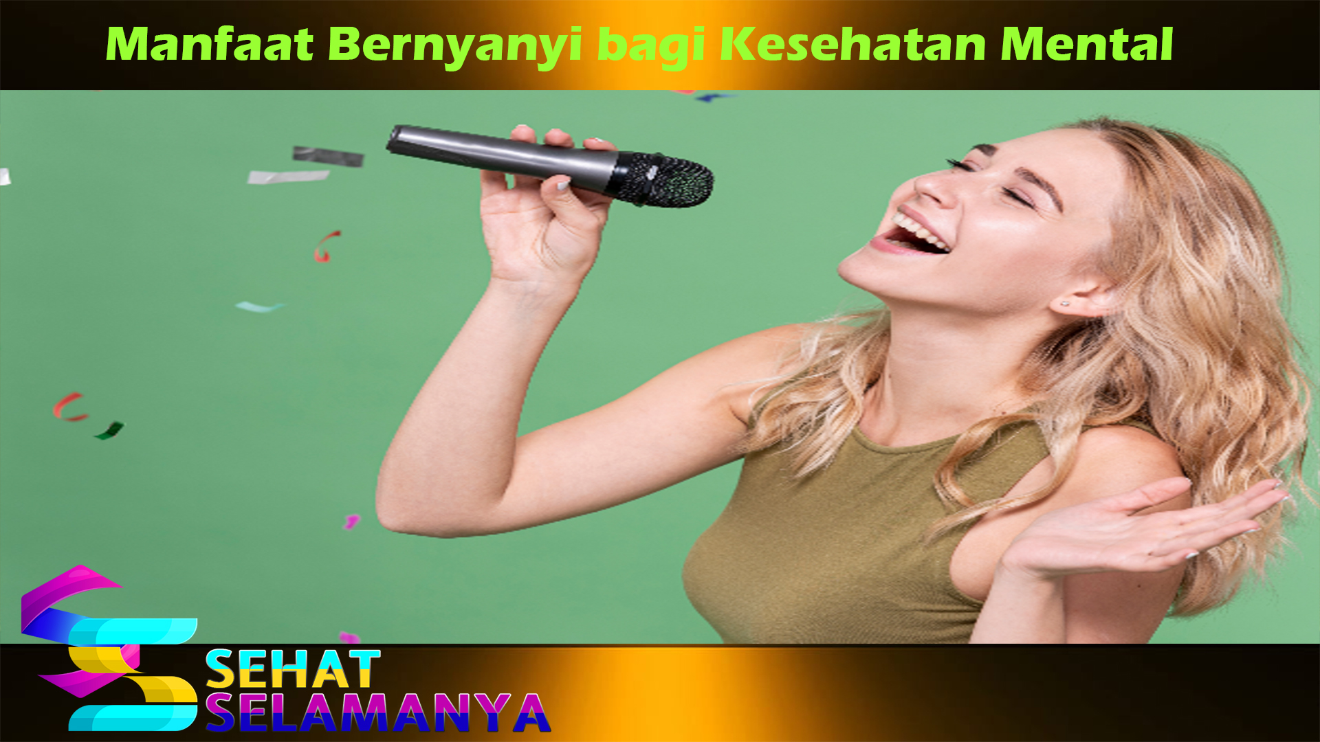 Manfaat Bernyanyi bagi Kesehatan Mental