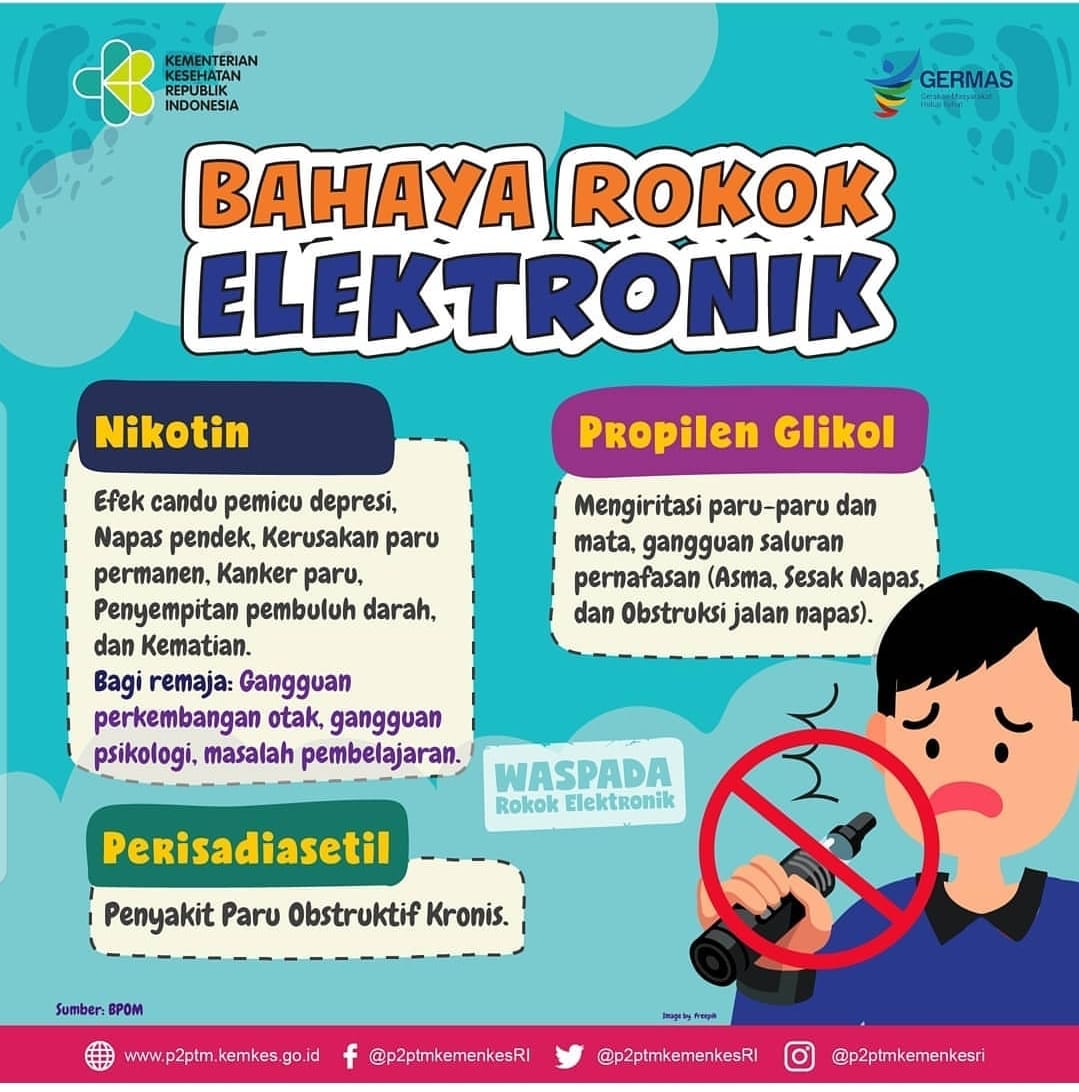 Kecanduan Vape Berisiko Penyakit Kronis?